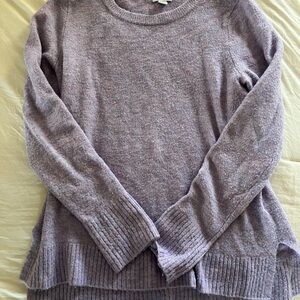 Old Navy Lavender Crew Neck Sweater